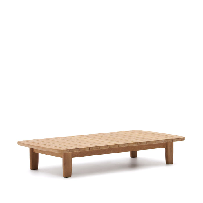 Kave Home - Koffietafel Tirant van FSC 100% massief teakhout 140 x 70