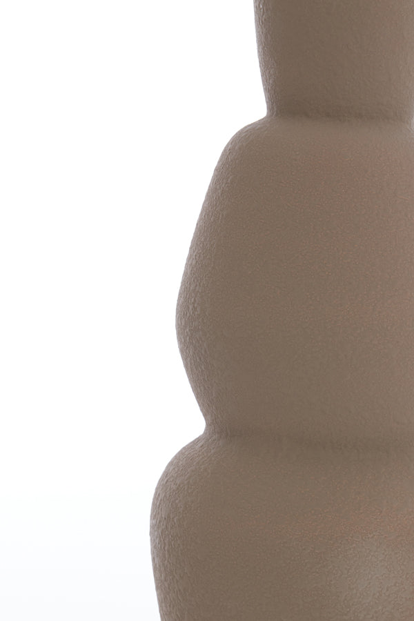 Light & Living Light&living Vaas Ø19x46,5 cm ARAM keramiek bruin