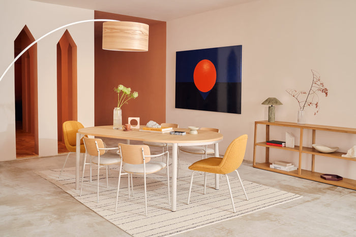 Kave Home - Samse-tafellamp van groene raffia