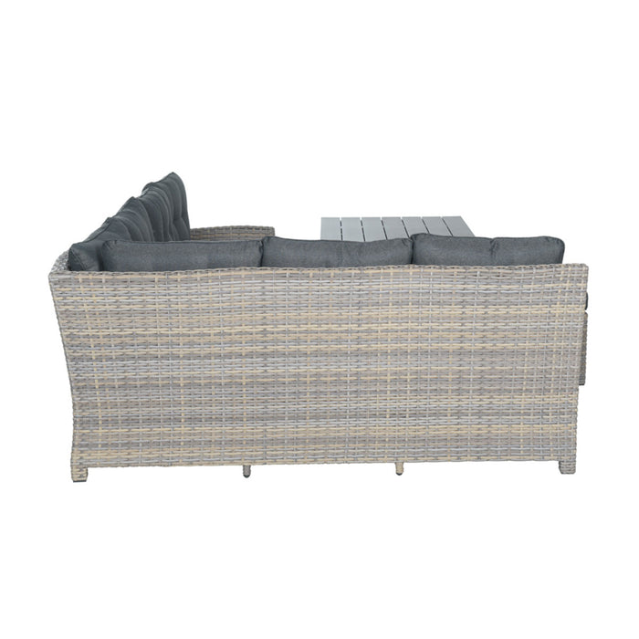 Garden Impressions Alaska lounge dining set links -vintage willow