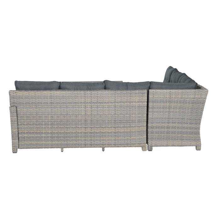 Garden Impressions Alaska lounge dining set links -vintage willow