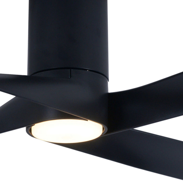 Lucci Air Plafondventilator Riviera Zwart 12Watt Led Ø 132cm Incl.