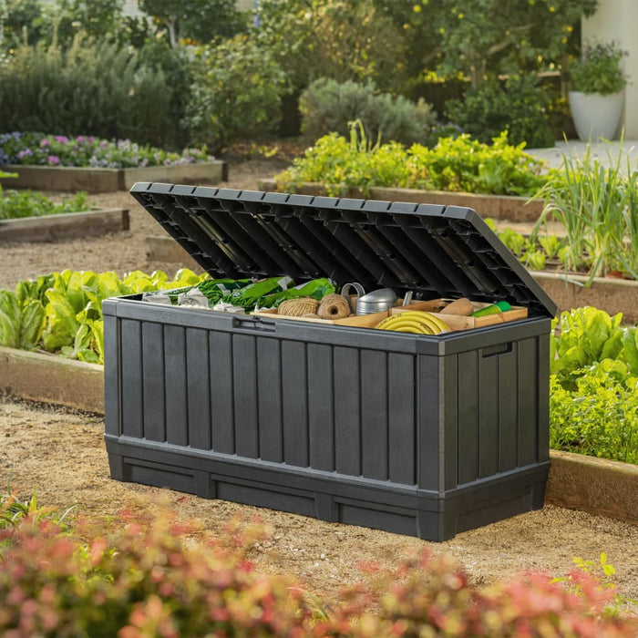 Keter Tuinbox Kentwood 350 L antraciet