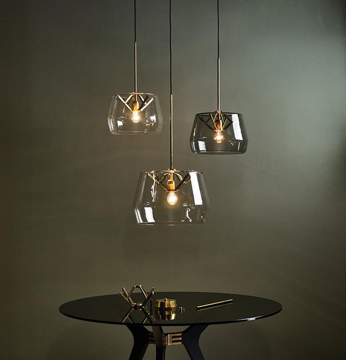 Atlas hanglamp Ø45 large transparant