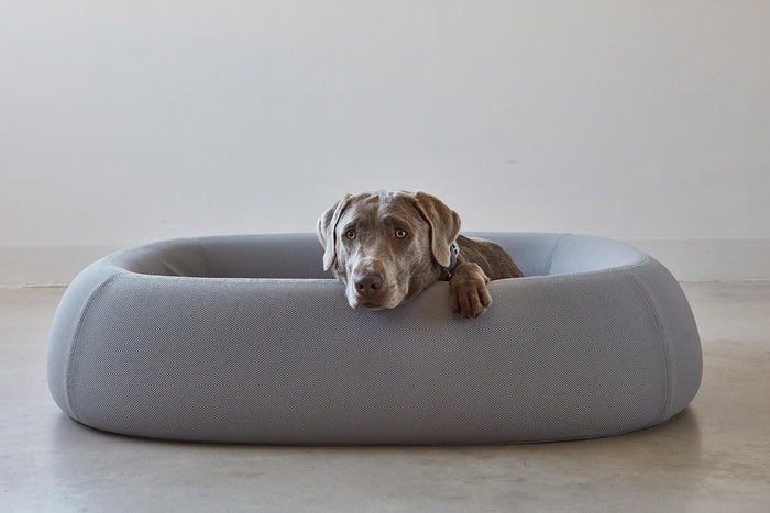 MiaCara Barca hondenmand small|medium taupe