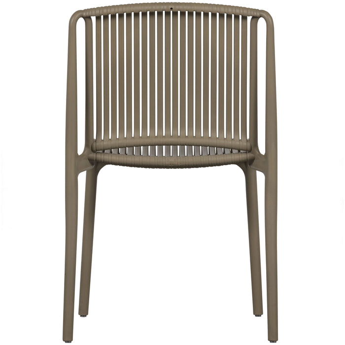 WOOOD Billie Eetkamerstoel - Kunststof - Jungle - Set van 2