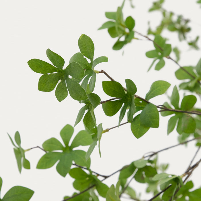 Kave Home - Enkianthus-kunstboom met zwarte pot 214 cm