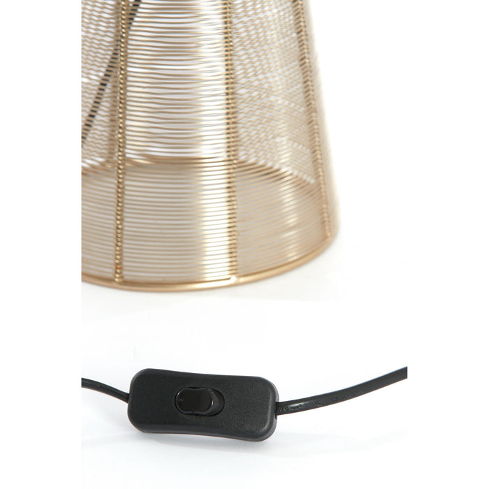 Light & Living Tafellamp Aboso - Goud - Ø18cm