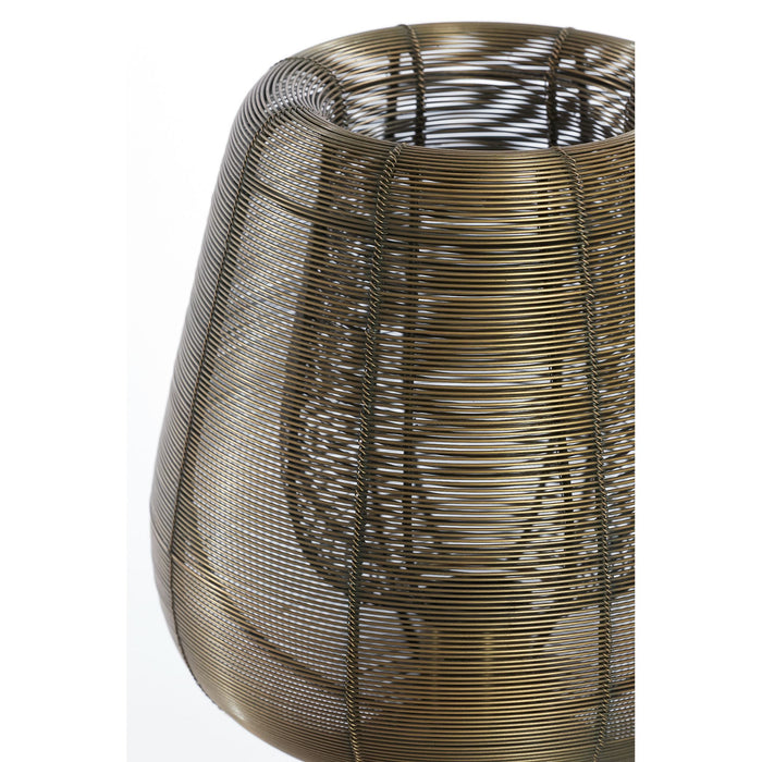 Light & Living Tafellamp Aboso - Brons - Ø24cm