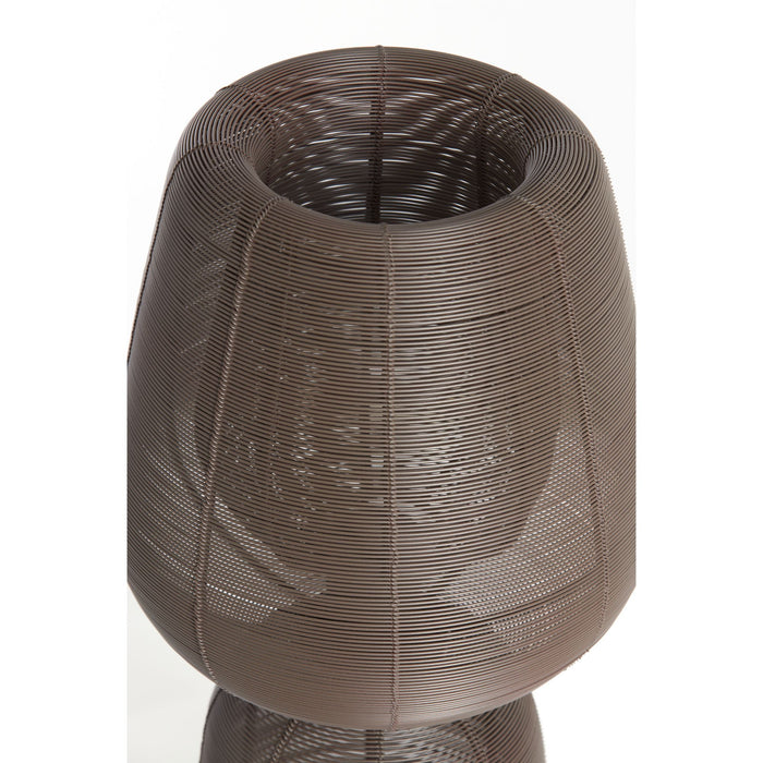 Light & Living Tafellamp Aboso - Bruin - Ø24cm