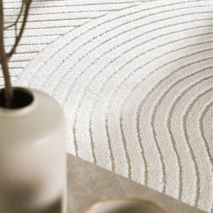 Nest living Misha vloerkleed crème - 230 x 160 cm