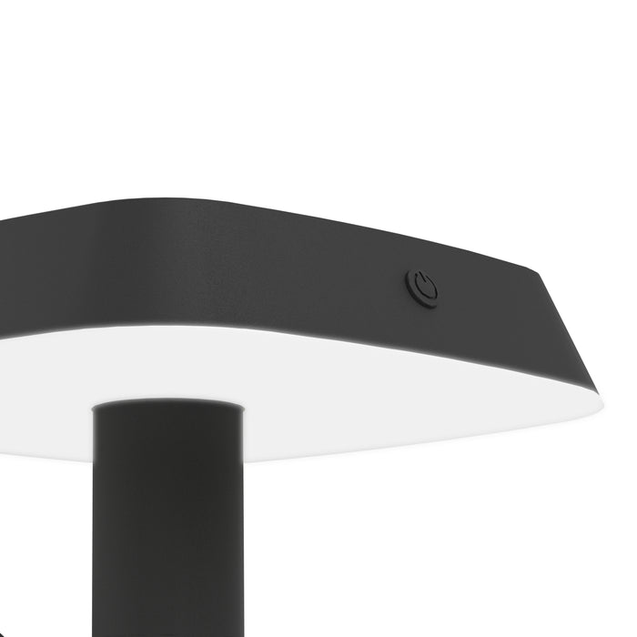 EGLO Dreoli Solar Wandlamp - LED - 21 cm - Zwart|Wit