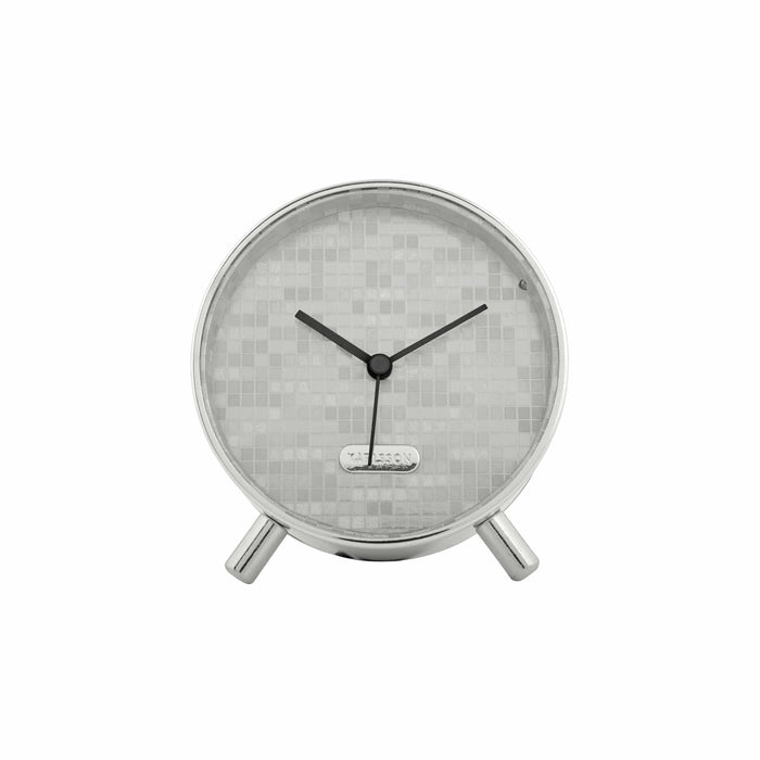 Karlsson Wekker Disco - Zilver - Ø11cm