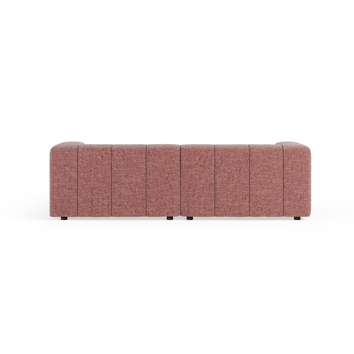 by fonQ Brick Hoekbank met Chaise Longue Links - Rosewood