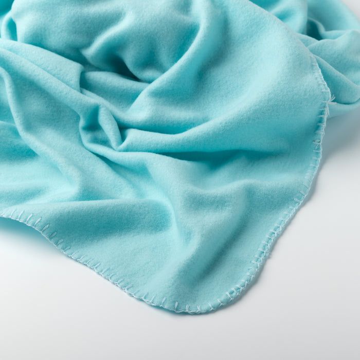 DEX - Plaid 130x160 cm - fleece deken - zacht en dun - Antigua Sand