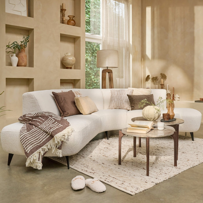 Dutch Decor plaid STEFANO - 140x180 cm Chocolate Martini