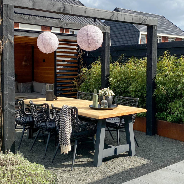 VDG Jasmine dining tuinstoel - black