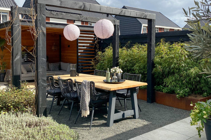 VDG Jasmine dining tuinstoel - black