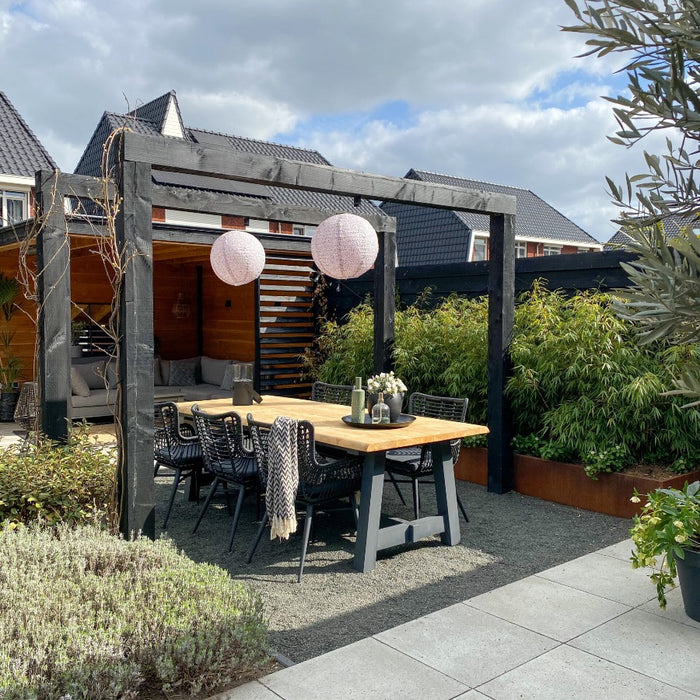 VDG Jasmine dining tuinstoel - black