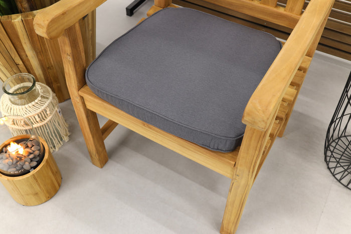 VDG LF Patrick teak houten tuinstoel