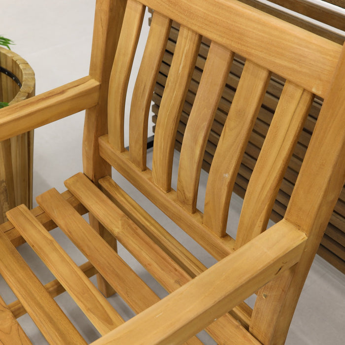 VDG LF Patrick teak houten tuinstoel