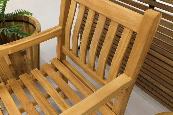 VDG LF Patrick teak houten tuinstoel