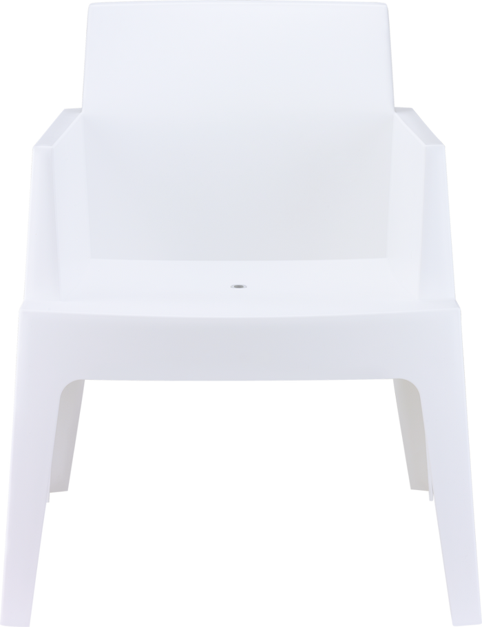 VDG Siesta Box stapelbare stoel - Wit