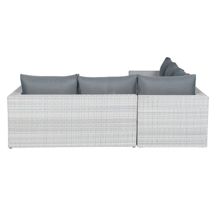 Garden Impressions Bruno loungeset 4-delig - licht grijs