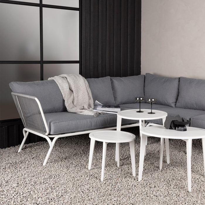 Nest outdoor Hanne 4 Delige Tuin Loungeset Grijs