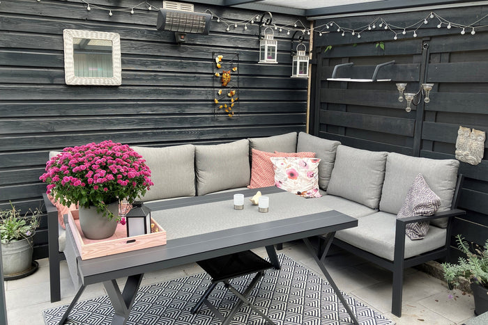 Garden Impressions Sergio lounge dining set 3-delig - Rechts