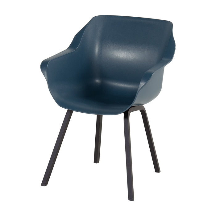 Hartman Sophie Element Tuinstoel - Set van 4 - Steel Blue