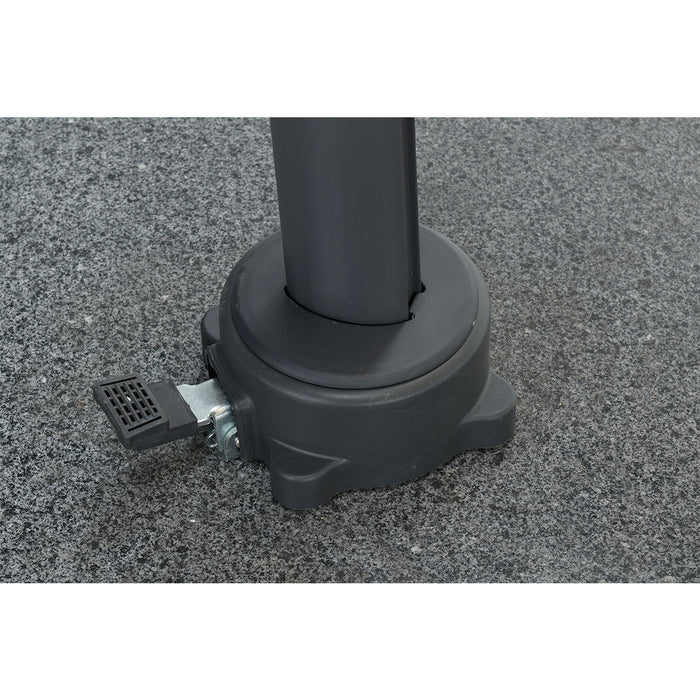 Garden Impressions Hawaii Mono 270x270 - carbon black| zand