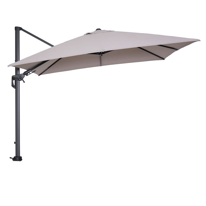 Garden Impressions Hawaii zweefparasol 300x300 c. black - zand