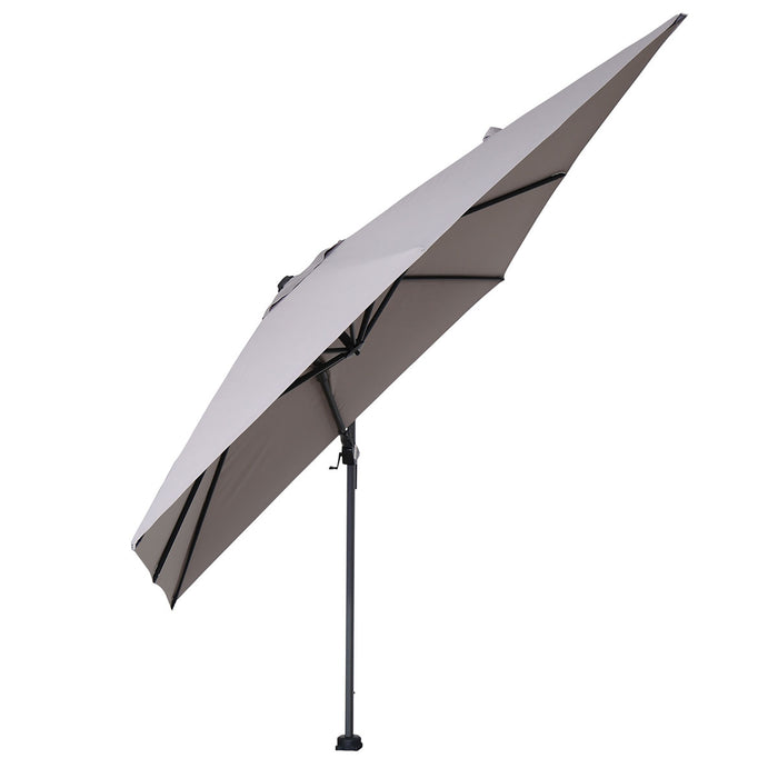 Garden Impressions Hawaii zweefparasol 300x300 c. black - zand