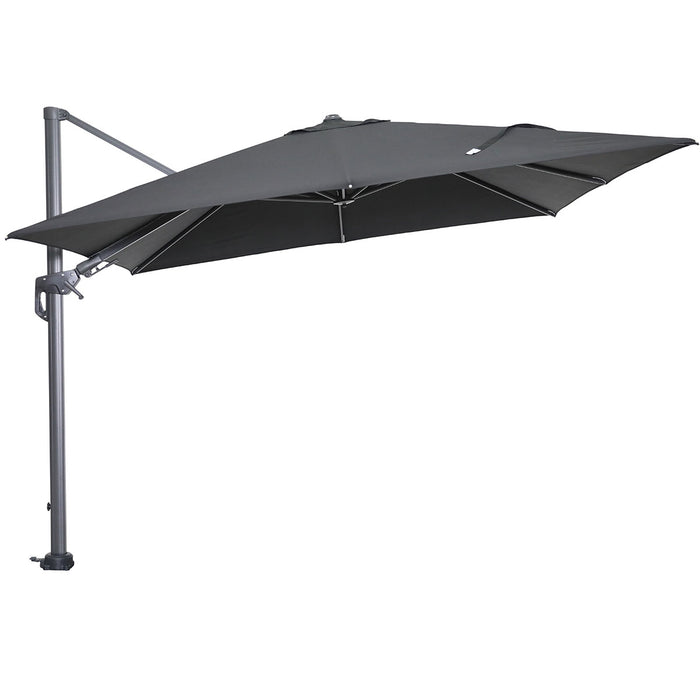 Garden Impressions Hawaii zweefparasol 300x300 c. black - zwart