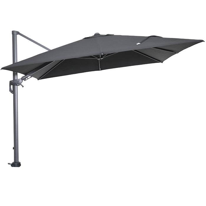 Garden Impressions Hawaii zweefparasol 300x300 c. black - zwart