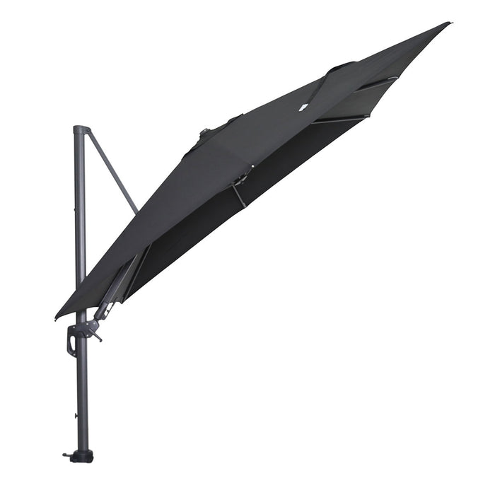 Garden Impressions Hawaii zweefparasol 300x300 c. black - zwart