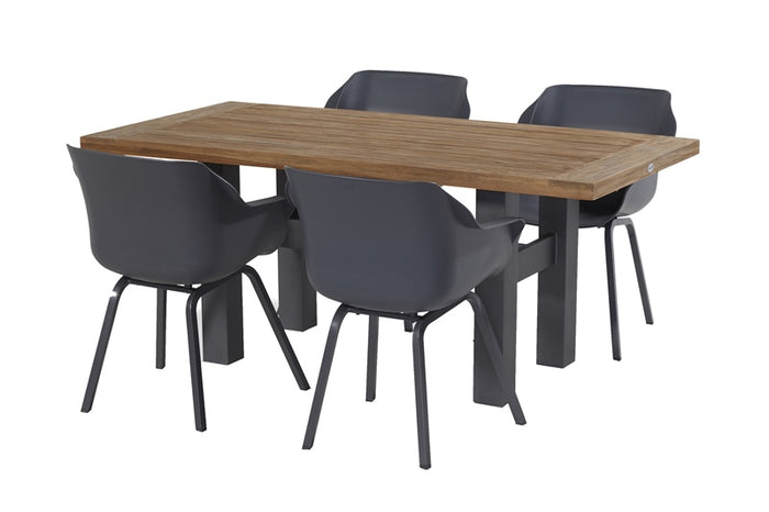 Hartman Sophie Element Tuinstoel - Set van 4 - Anthracite