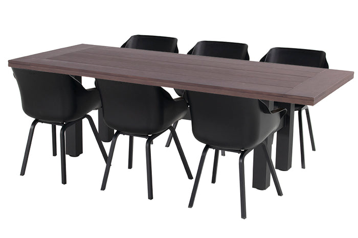 Hartman Sophie Element Tuinstoel - Set van 4 - Carbon Black