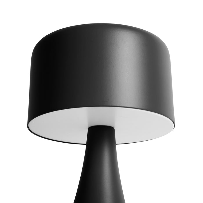 Leitmotiv Tafellamp Nora Led - Zwart - 12.5x12.5x21cm