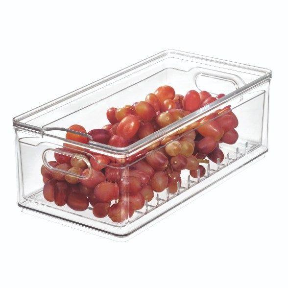 Opbergbox voor Fruit, Groot, 15.2 x 30.5 x 10.7 cm, Kunststof – iDesig