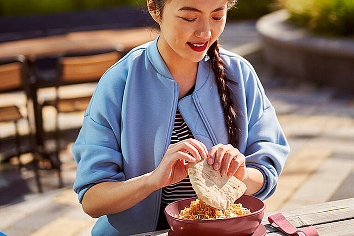 Lunchbox Ellipse duo - Vivid blue