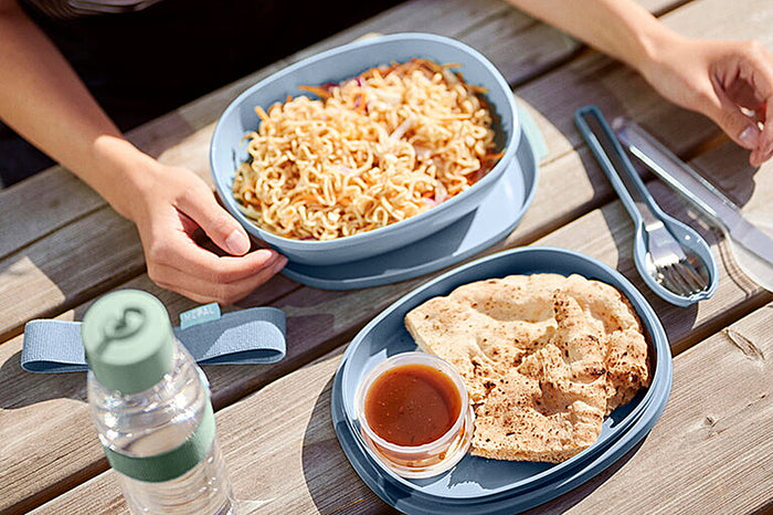 Lunchbox Ellipse duo - Nordic black