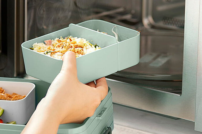 Bento lunchbox Take a Break large - Vivid mauve