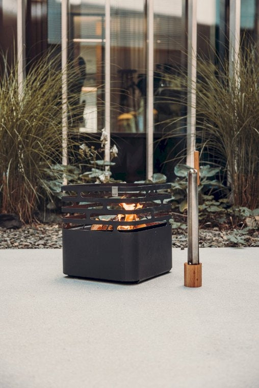 Höfats - Vuurstarter Set, RVS|Eikenhout|Essenhout - Höfats