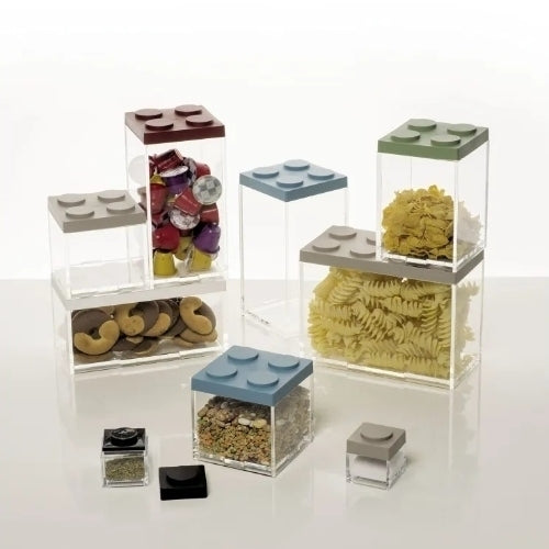 Opbergbox, Wit, 2 L - Omada | Brickstore