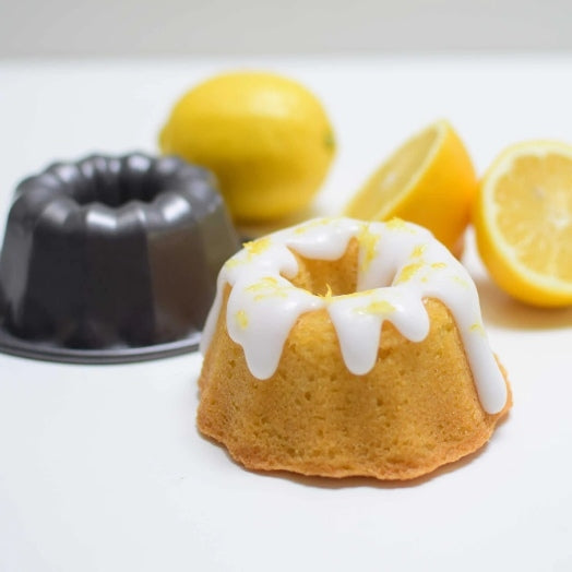 Mini Tulband Bakvorm, Set van 2 Stuks, 10 x 4 cm, Non-Stick - Tala | E