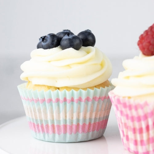 Cupcake vormpjes, 32 Stuks, Blauw - Tala
