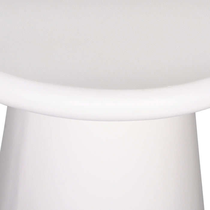 Giga Meubel - Salontafel Rond Beige - 50cm - Betonlook - Tafel Romy