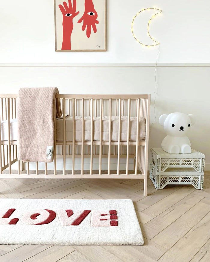 MAISON DEUX Vloerkleed LOVE 100 x 50 cm